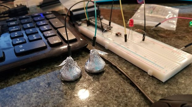 Using Hershey’s Kisses with a Raspberry Pi and Python