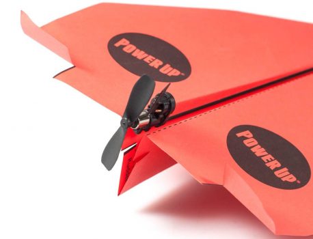 Smartphone-controlled Paper Airplanes